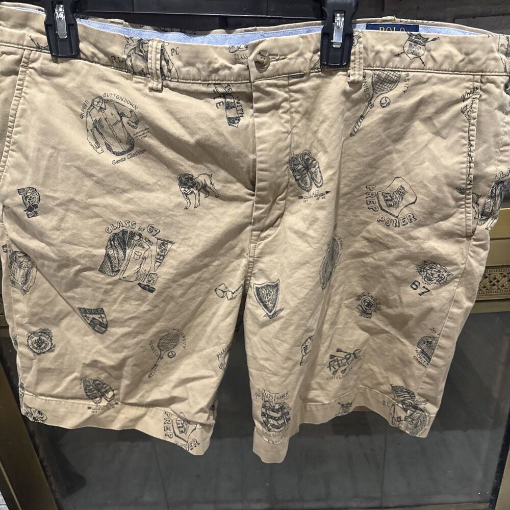 Men’s Size 40 All Over Print Polo Ralph Lauren Shorts